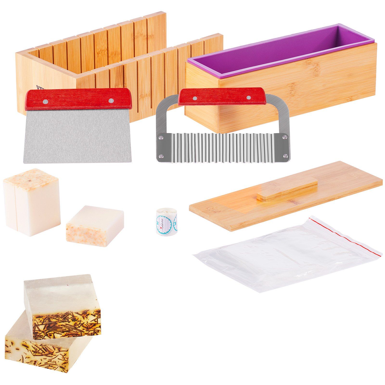 Soap Making Box - Adults DIY Soap Making Kit Bamboo