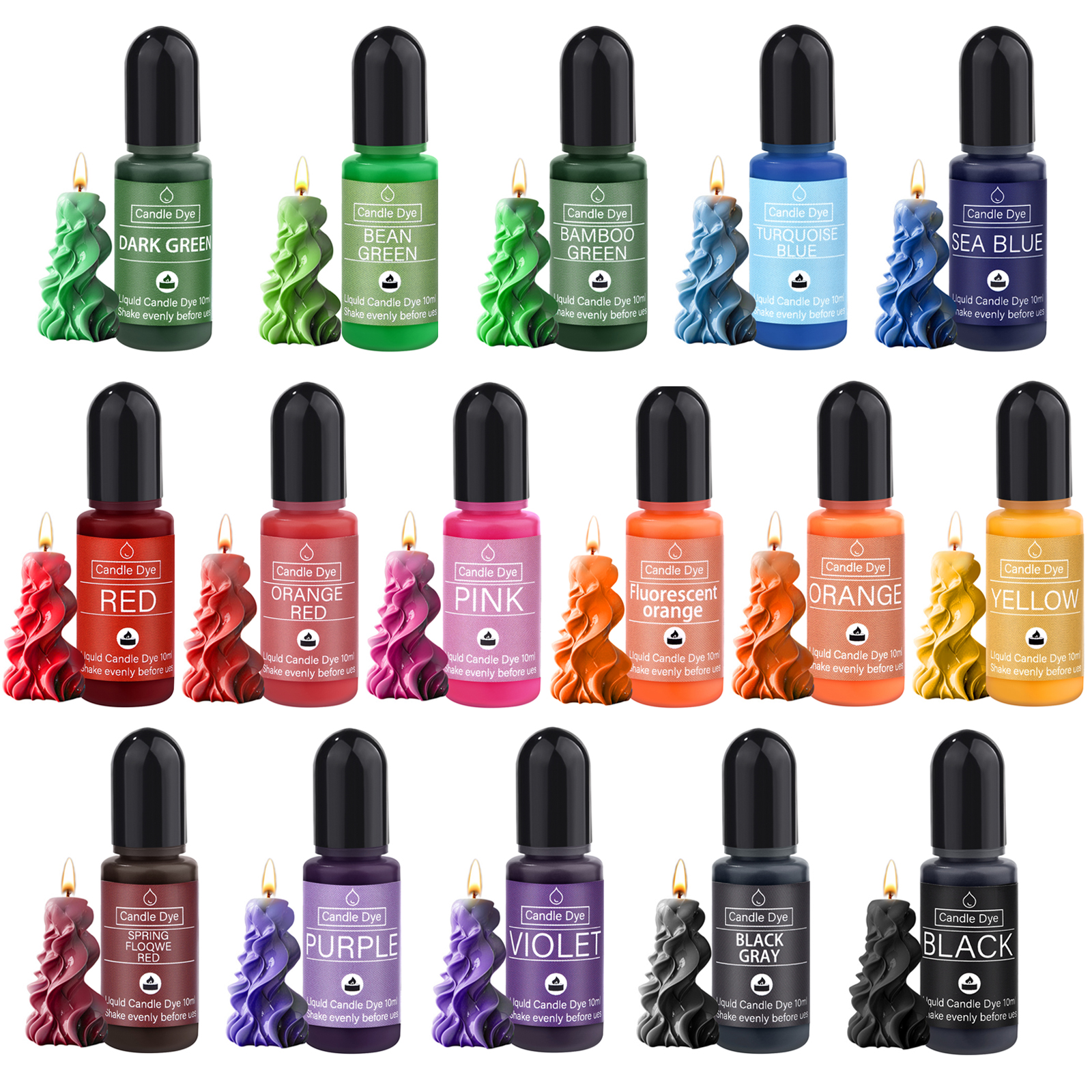 Soap Making Dye - 10ml Candle Wax Pigments DIY Candle