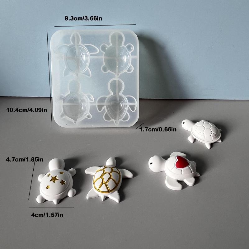 Soap Making Kit - Turtle Shape Silicone Mould Set, Creative