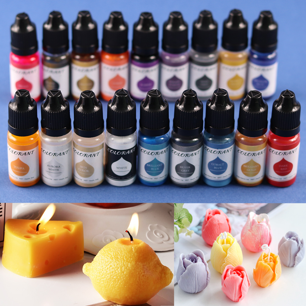 Soap Making Dye - 24 Color 10ml Candle Soap Pigment