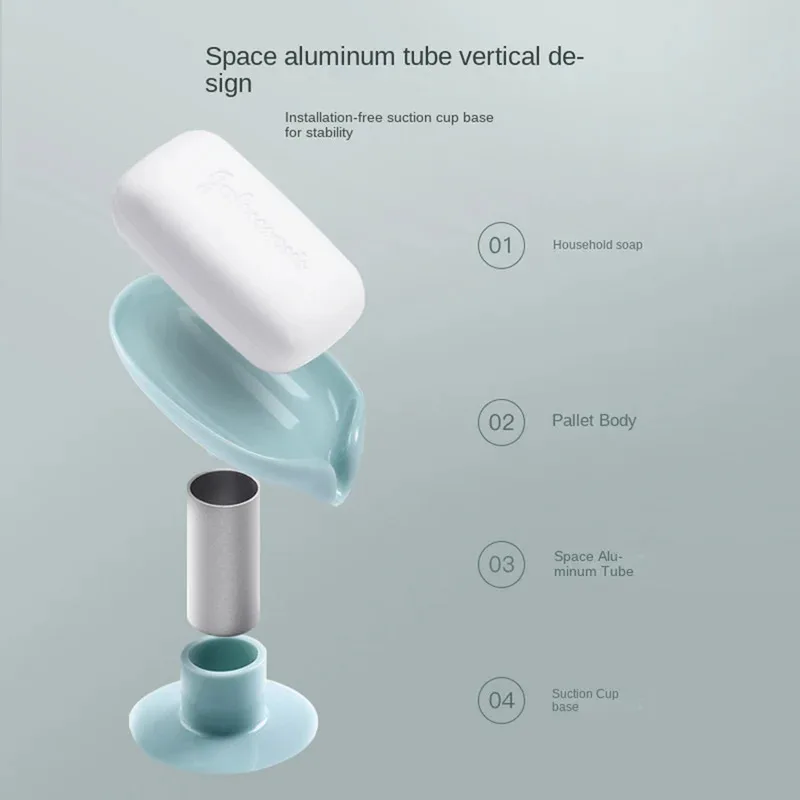 Drain Soap Holder Leaf Shape S - Soap Making Box 리뷰 및 가격