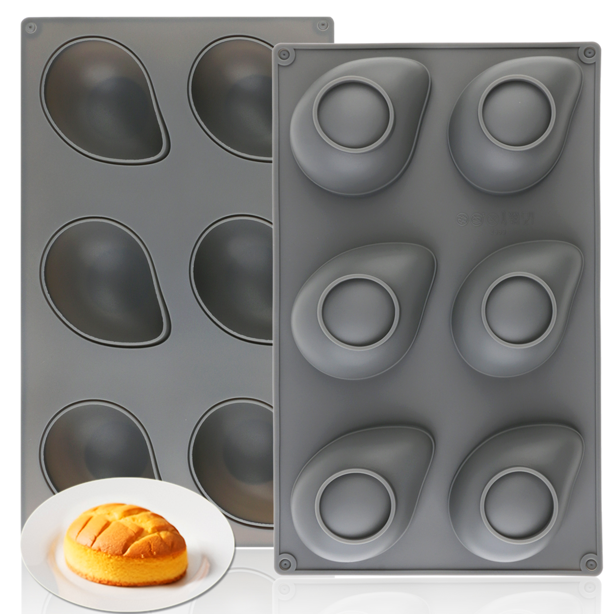 1pcs Gray Thick Silicone Mouss - Soap Making Accessories 리뷰 및 가격