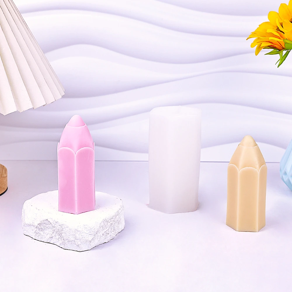 Pencil Shape Candle Silicone M - Soap Making In School 리뷰 및 가격