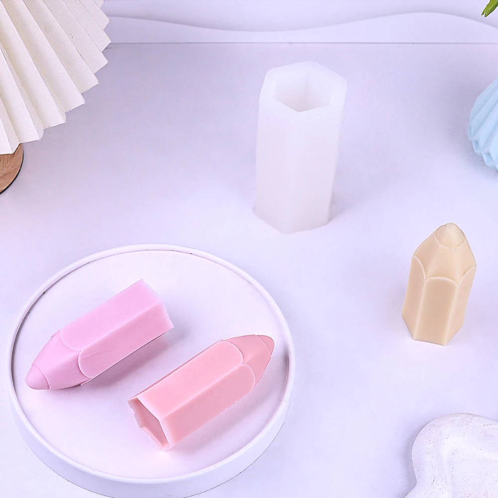 Pencil Shape Candle Silicone M - Soap Making In School 리뷰 및 가격