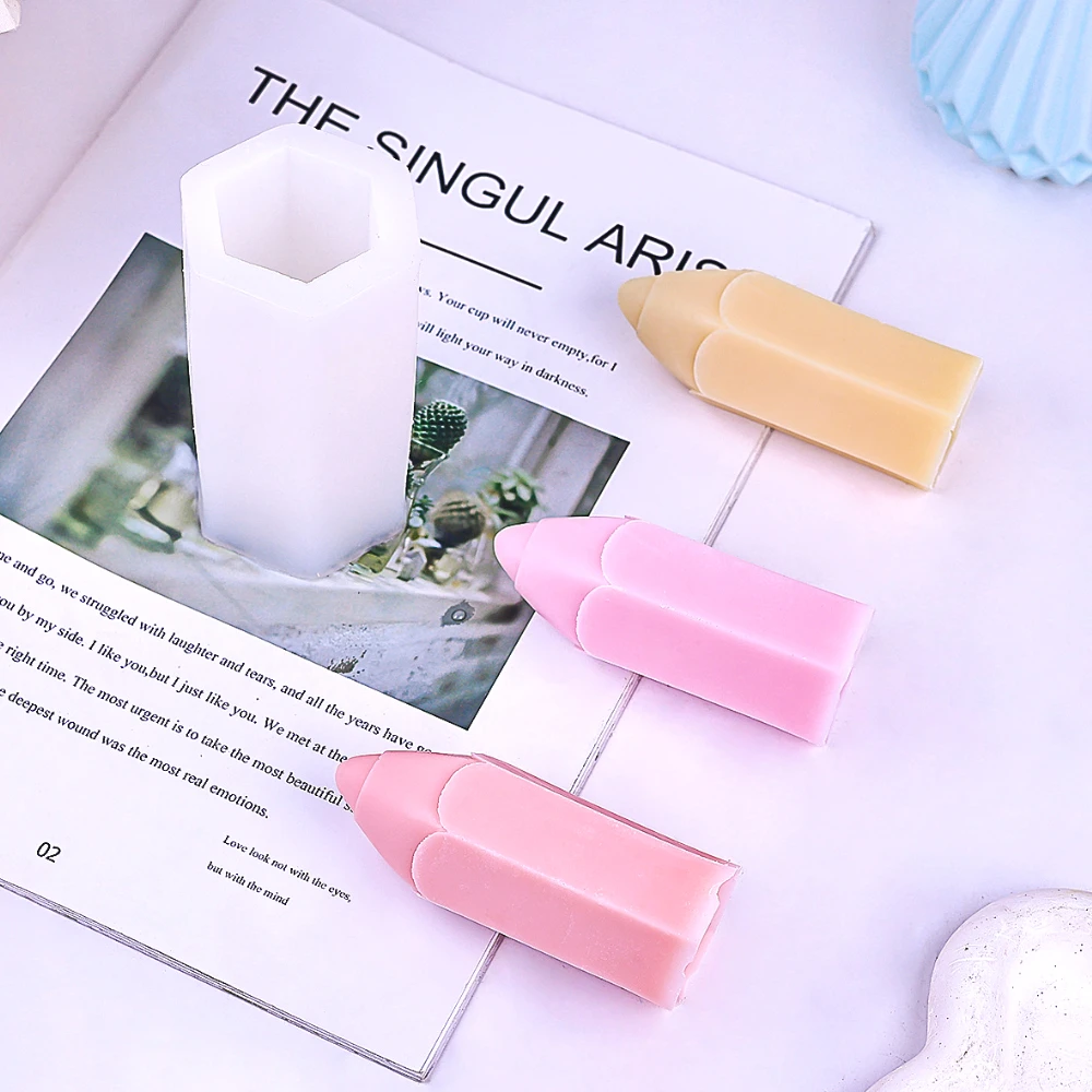 Pencil Shape Candle Silicone M - Soap Making In School 리뷰 및 가격