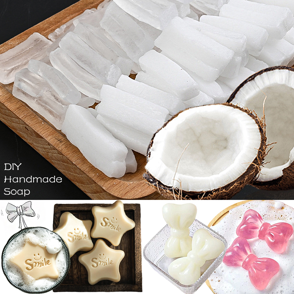 DIY Bar Soap Base Handmade Soa - Soap Making With Soap Base 리뷰 및 가격