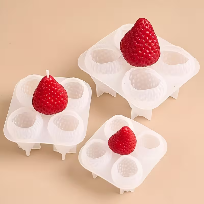 Strawberry Silicone Candle Mol - Soap Making Workshop 리뷰 및 가격