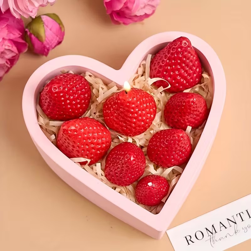Strawberry Silicone Candle Mol - Soap Making Workshop 리뷰 및 가격