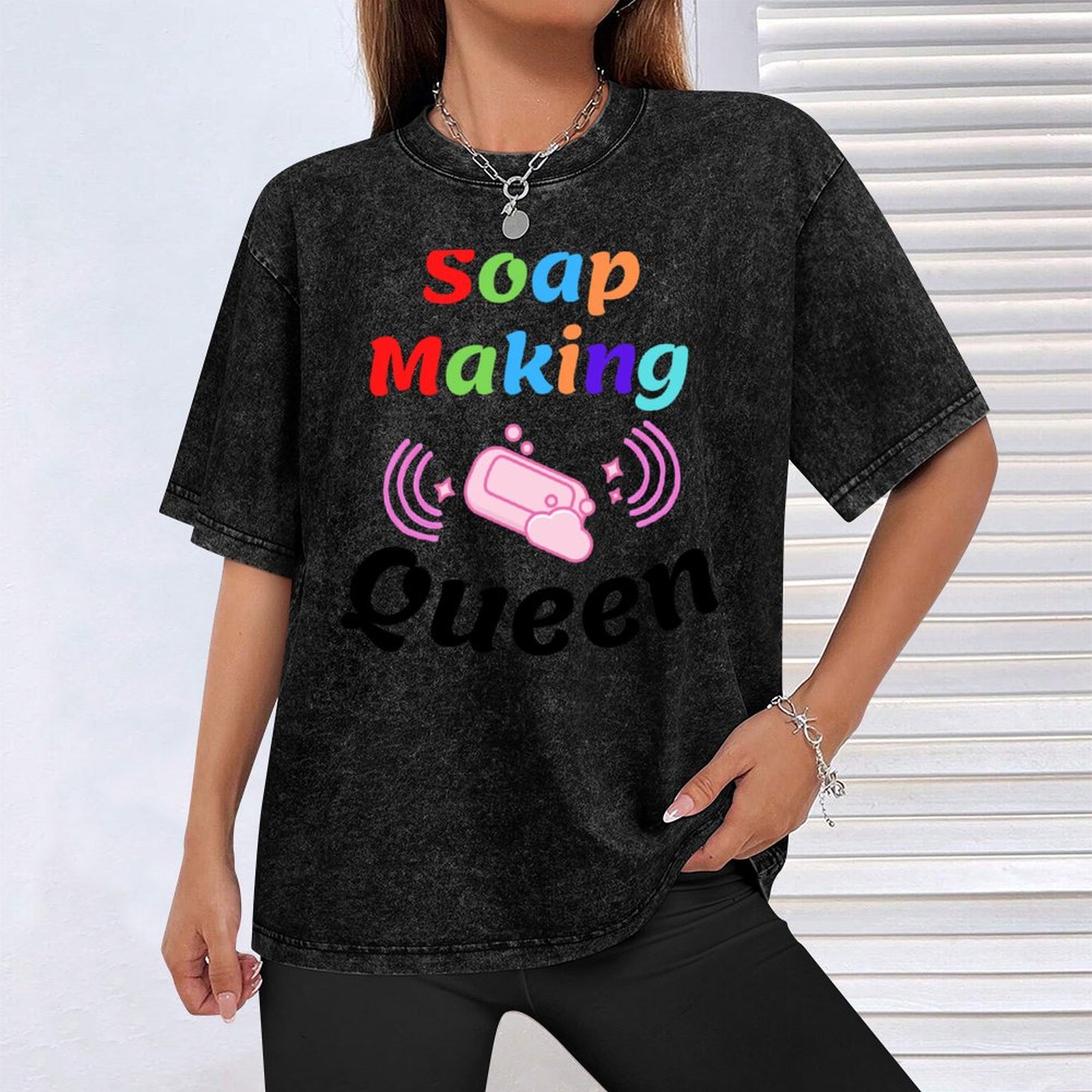 Soap Making Queen funny T-Shir - Soap Making Queen 리뷰 및 가격