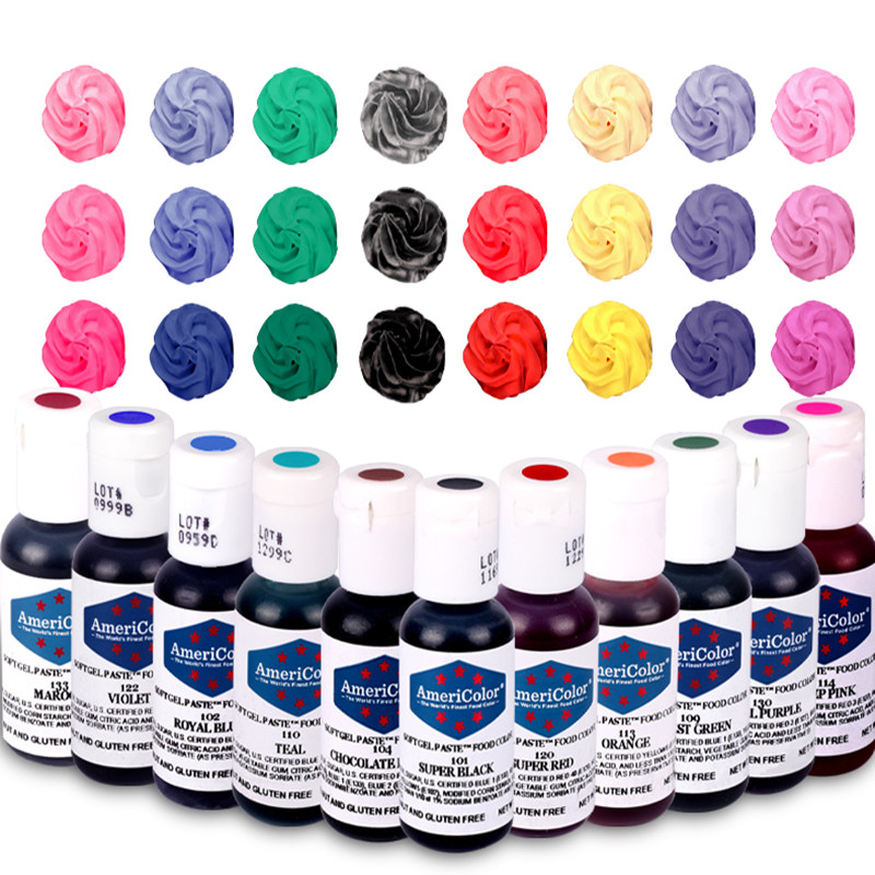 Americolor 22 colors Food Grad - Soap Making Dye 리뷰 및 가격