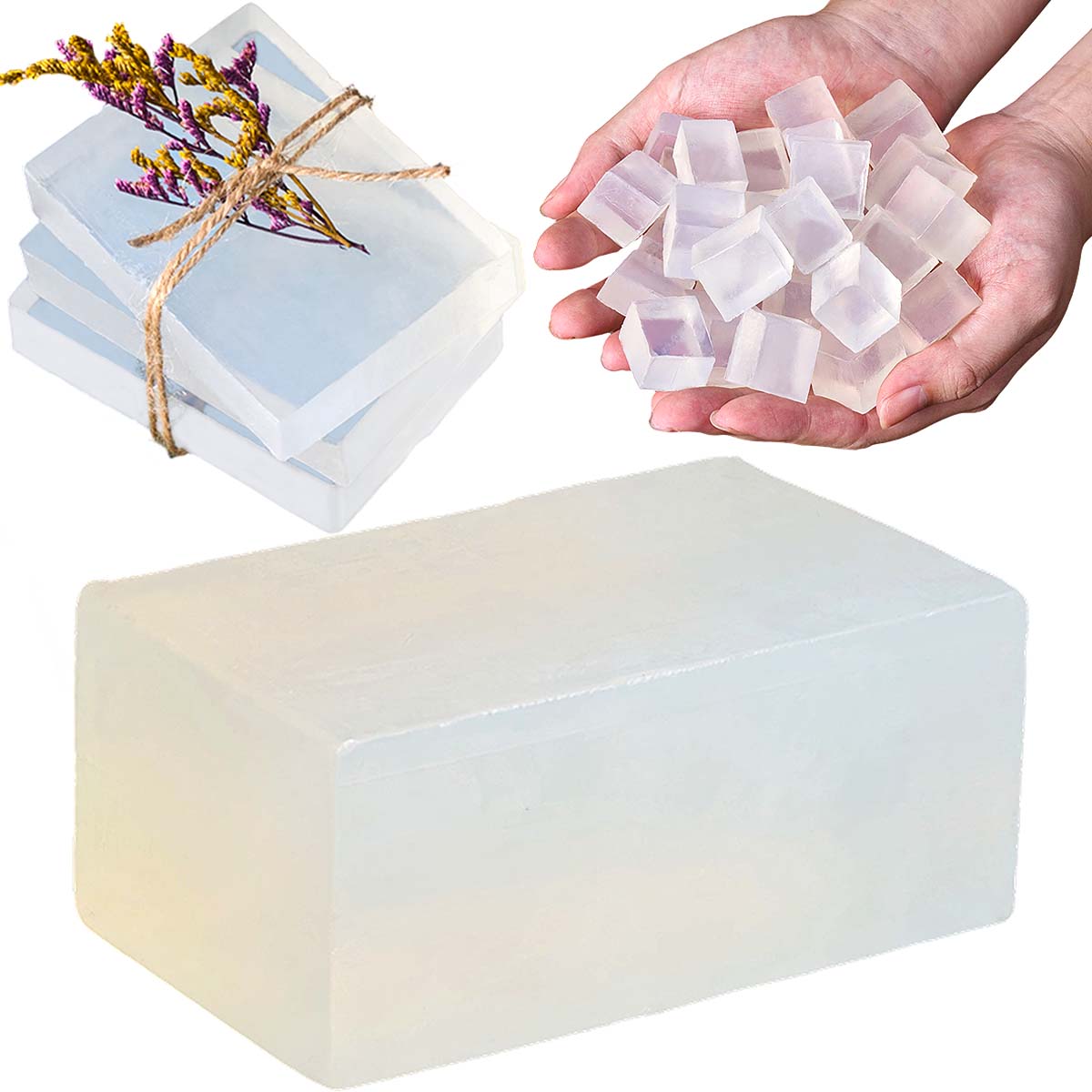 Transparent White Glycerin Soa - Soap Making With Soap Base 리뷰 및 가격