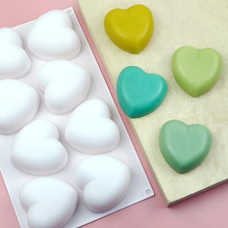 Love Heart Silicone Soap Mold  - Soap Making Accessories 리뷰 및 가격