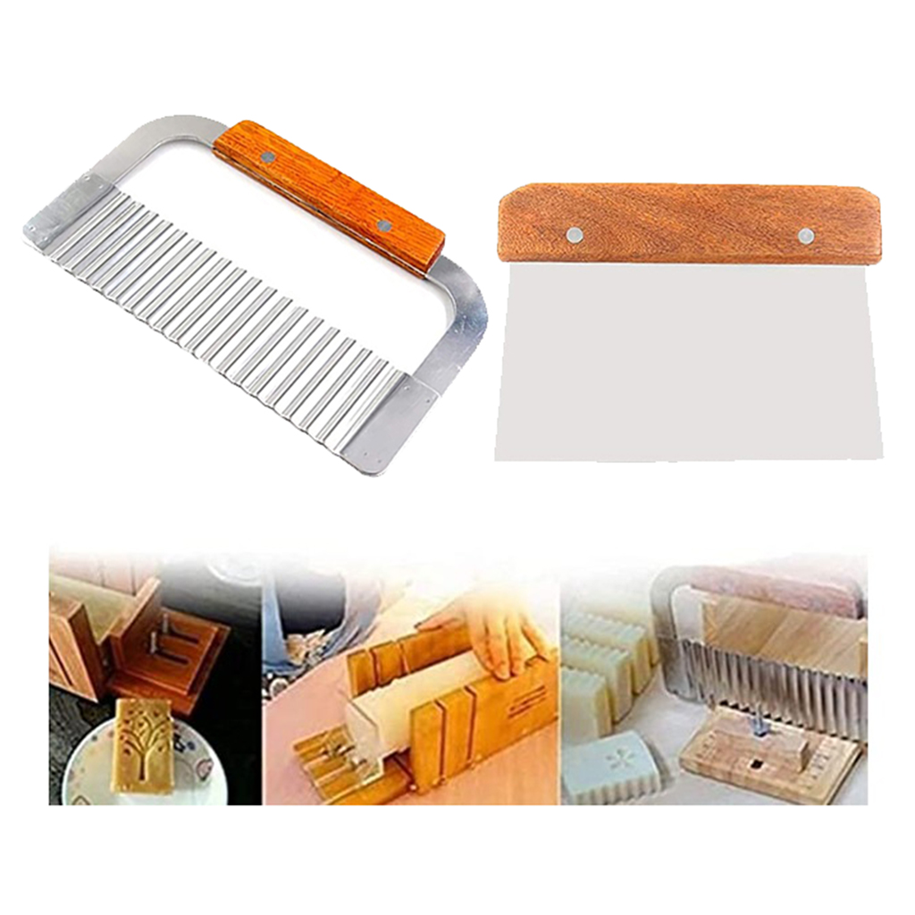 2 Pack Stainless Steel Wavy &  - Soap Making Accessories 리뷰 및 가격