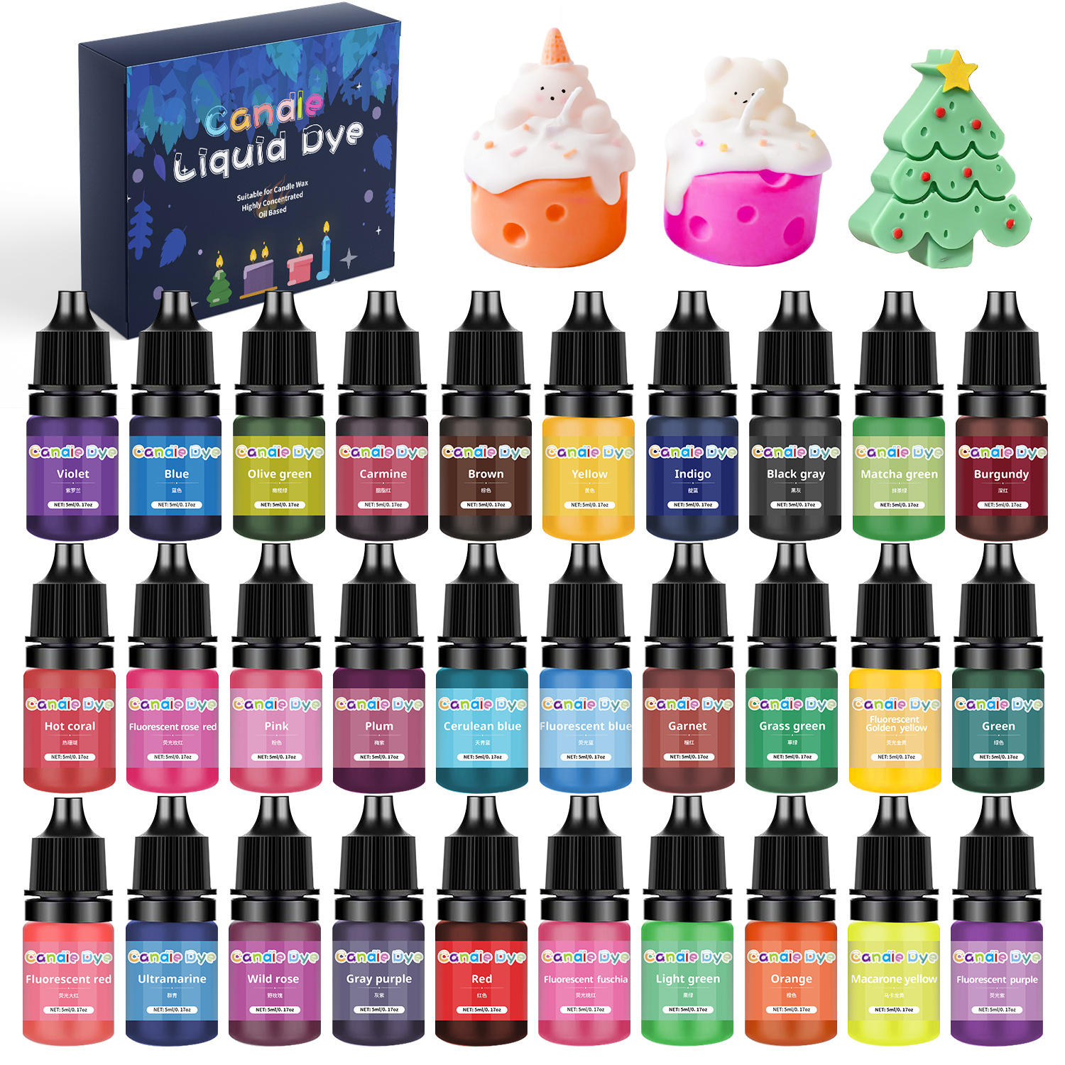 38 Color Candle Wax Pigment Co - Soap Making Dye 리뷰 및 가격