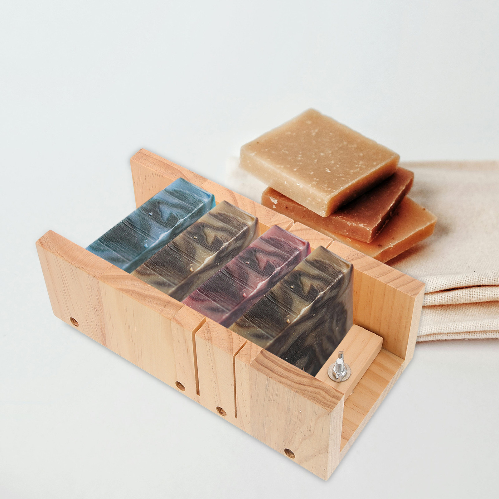 Wooden Soap Cutter Mold with D - Soap Making With Soap Base 리뷰 및 가격