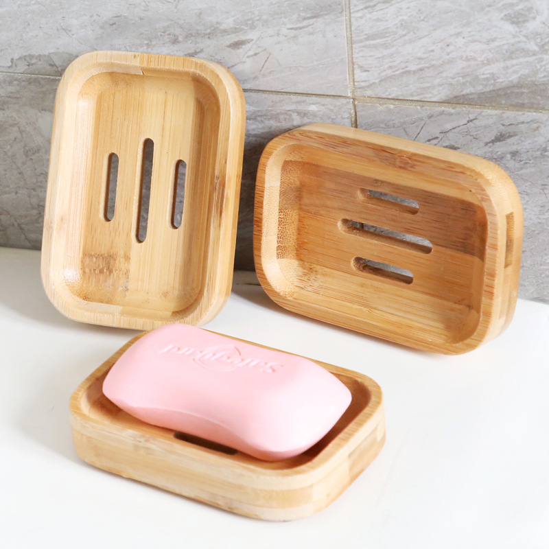 1 Pc Bamboo Wooden Soap Dish,  - Soap Making Dye 리뷰 및 가격