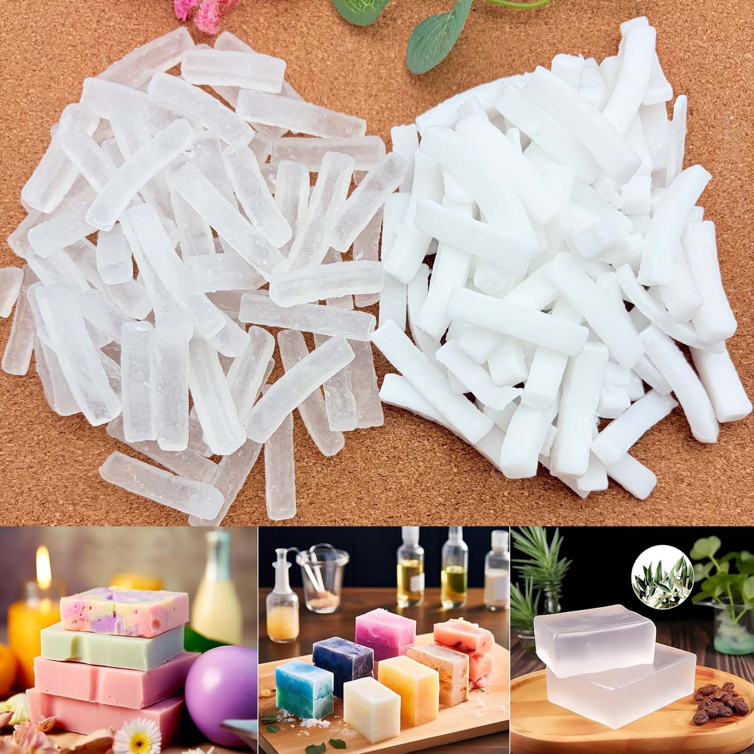 250G of Clear Soap Base Soap M - Soap Making With Soap Base 리뷰 및 가격