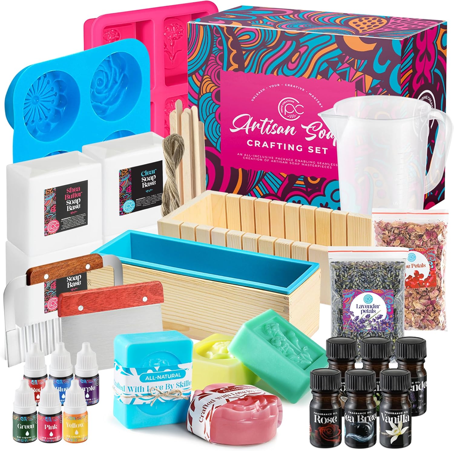 Soap Making Kit with Melt Pour - Soap Making With Soap Base 리뷰 및 가격