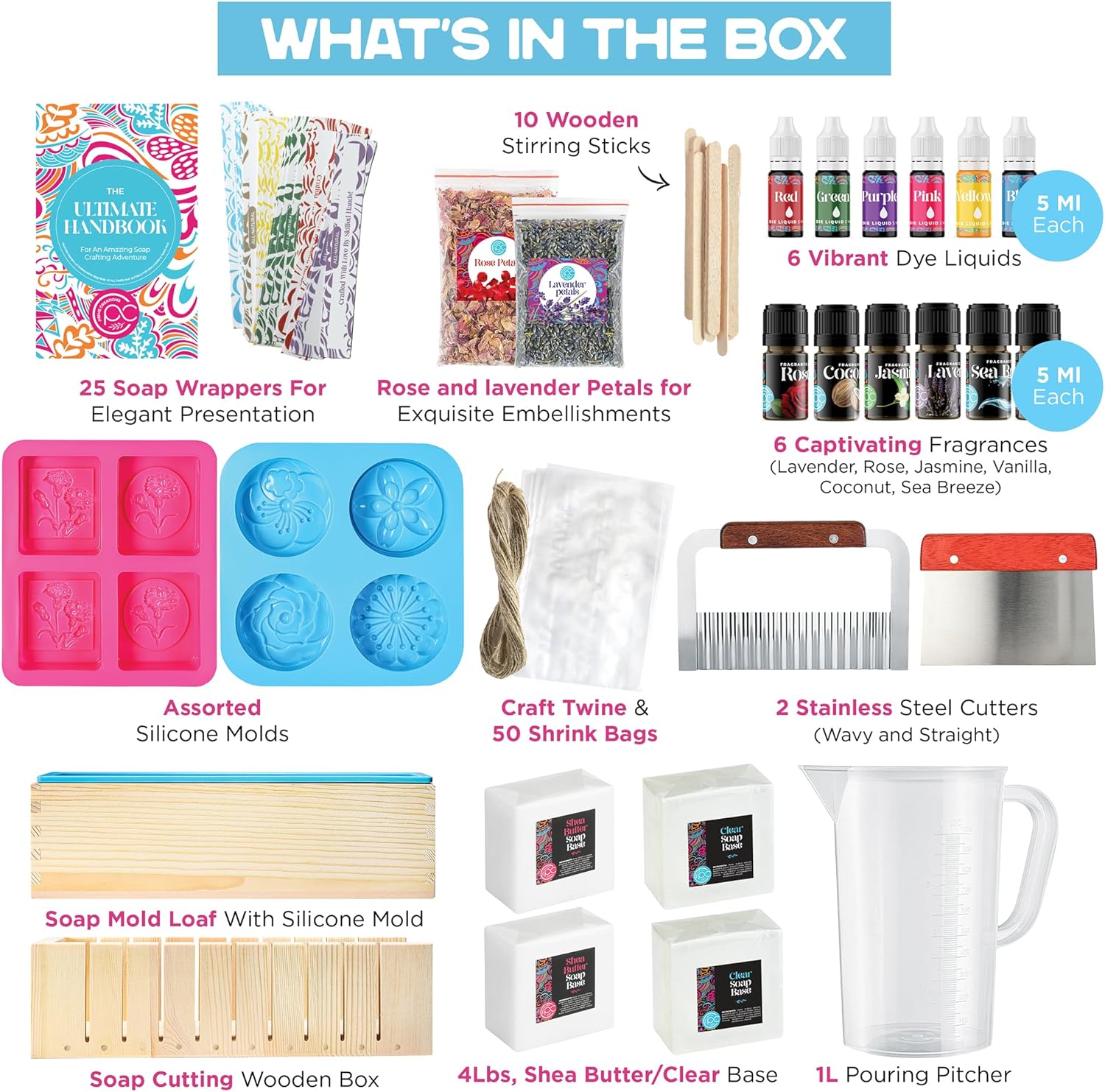 Soap Making Kit with Melt Pour - Soap Making With Soap Base 리뷰 및 가격