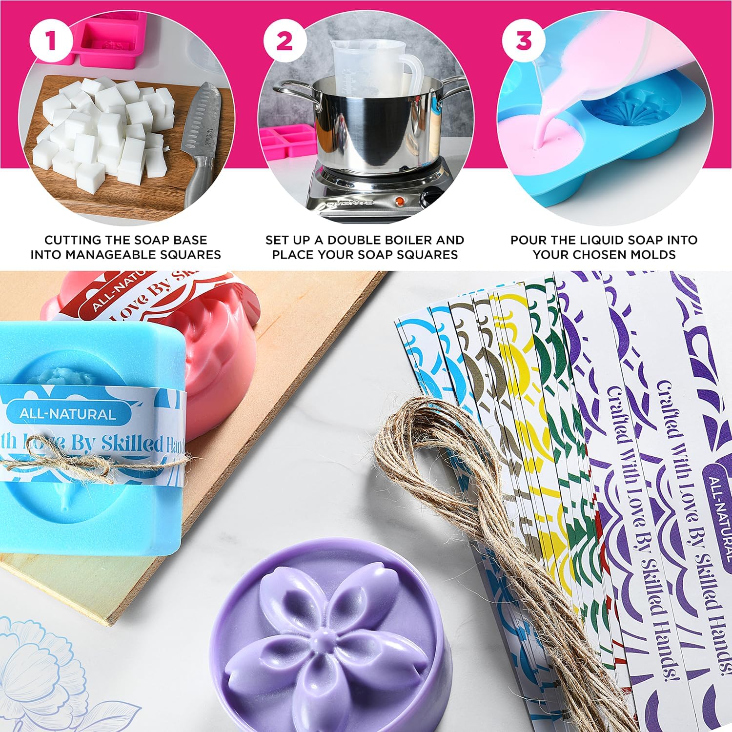 Soap Making Kit with Melt Pour - Soap Making With Soap Base 리뷰 및 가격
